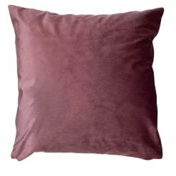 New Vanilla Fly Velvet Cushion Rhubarb