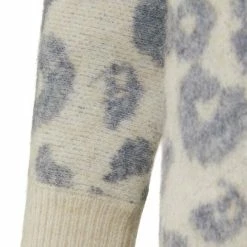 Deals 🤩 Yaya Animal Pattern Cardigan Tapioca Sand New 😀 5 Yaya Animal Pattern Cardigan Tapioca Sand New