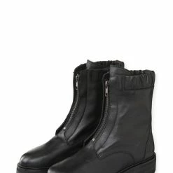 Yaya Boot With Zipper Bristol Black