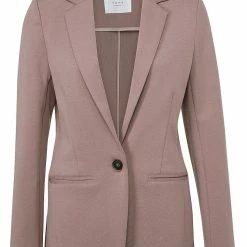 New Yaya Jersey Scuba Blazer Antler Faded Purple