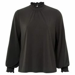 YAYA Smock Top Phantom